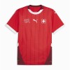 Conjunto (Camiseta+Pantalón Corto) Suiza Primera Equipación Euro 2024 - Niño